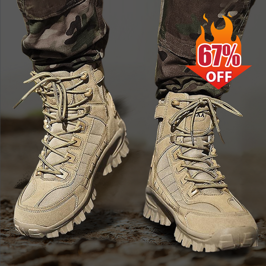 🥾67% KORTING LAATSTE DAG! 🔥 Tactische Sportschoenen - Waterdicht & Antislip Grip, Versterkte Teen voor Buitensport/Training/Militair Gebruik ⚡📦