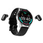 (Gratis verzending) 2 in 1 smartwatch met oordopjes (voor iPhone en Android)