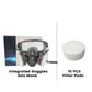 🔥Beperkte korting van 50%!🔥Geactiveerd koolstof antistof gasmasker met dubbele tank