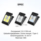 🔦【Geen Kabels, Alleen Zonlicht】– Zonne-Cliplamp met Bewegingssensor，Jouw Slimme Tuinbewaker！
