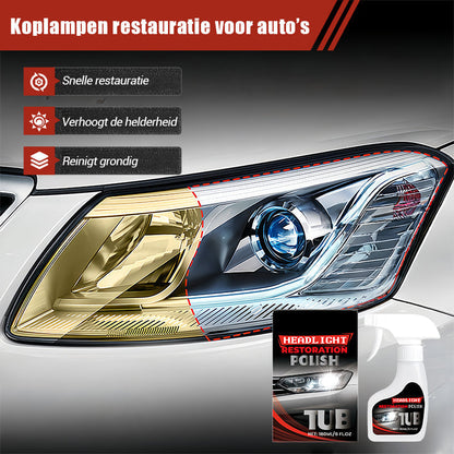 180 ml Koplampen restauratie voor auto’s met spons