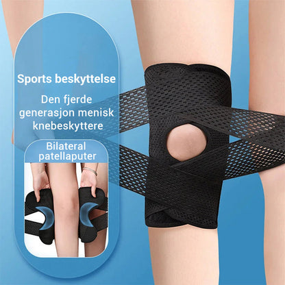 Meniscus ademende kniebeschermers