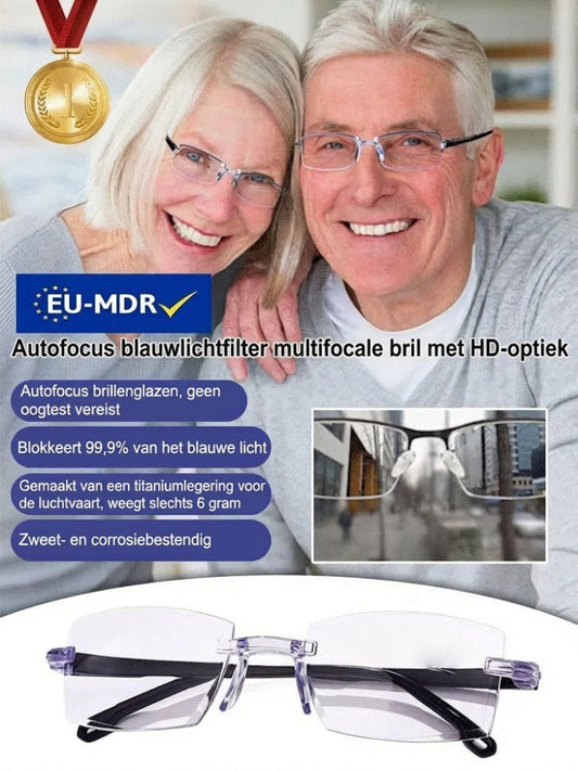 💎 75% KORTING! 💎 Autozoom-Leesbril – Automatische scherpstelling, ultra licht & kristalhelder zicht voor dichtbij en veraf 👓✨