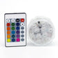 Dompelbare waterdichte LED-verlichting met afstandsbediening voor zwembad