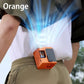 Outdoor Rechargeable Waist Fan with Digital Display