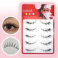 Segmented Natural Fox False Eyelashes