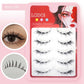 Segmented Natural Fox False Eyelashes