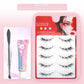 Segmented Natural Fox False Eyelashes