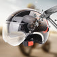 3/4 Open Face Motorcycle Helmets with Visor