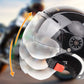 3/4 Open Face Motorcycle Helmets with Visor