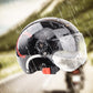 3/4 Open Face Motorcycle Helmets with Visor