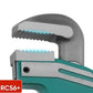 Straight Pipe Wrench with Adjustable Jaw