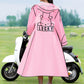 Reusable Hooded Raincoat with Mask for Adults