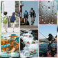 Reusable Hooded Raincoat with Mask for Adults