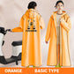 Reusable Hooded Raincoat with Mask for Adults