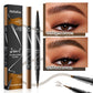 🔥Koop 1 krijg 1 gratis🔥 2-In-1 waterproof, langhoudende wenkbrauwpen