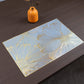 🍽️Hot Stamping Heat-Insulating Patterned Placemat