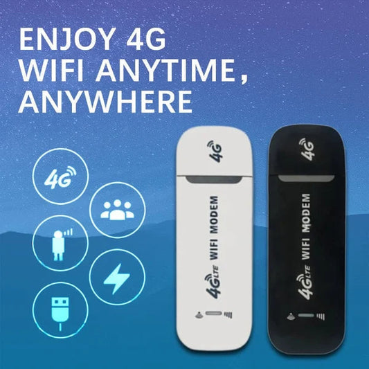 🔥Get 50% Off Today🎁(Buy 2 Get 10% Off，Buy 3 Get 20% Off)🔥4G LTE Router Wireless USB Mobile Broadband 150Mbps Wireless Network Card Adapter