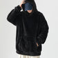 🍂 Seasonal Specials ❄️Men's Thickened Loose Fuzzy Hooded Sweatshirt