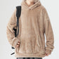 🍂 Seasonal Specials ❄️Men's Thickened Loose Fuzzy Hooded Sweatshirt