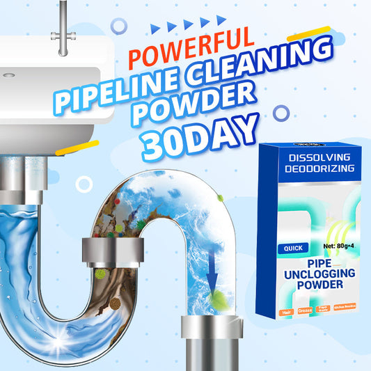 Powerful Dissolving & Deodorizing Household Pipe Unclogging Powder