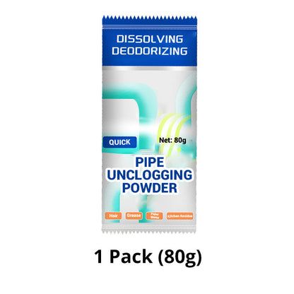 Powerful Dissolving & Deodorizing Household Pipe Unclogging Powder