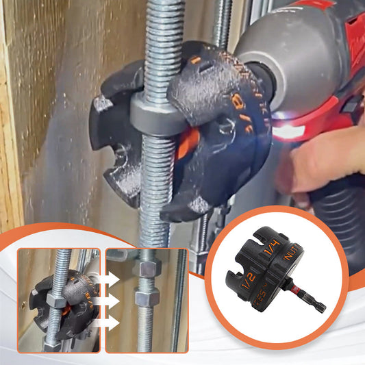 Nut Zipper Boormachine-accessoire voor Snelle Moer- en Boutverwijdering