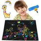 🌈【Koop 1, krijg 1 gratis】Creatief regenboog kraskunstnotitieboek - Laat de kunstenaar in je los! Complete set met sjablonen en stylussen - Ideaal voor stressverlichting, creatief cadeau voor kinderen en volwassenen ✨