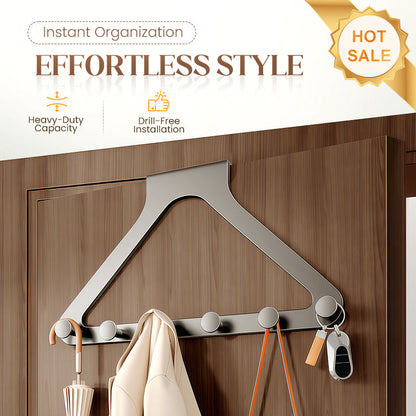 2026 MEGA-AANBIEDING!🥳💞Meer dan 50.000 verkocht!💥🚪✨ Direct extra ruimte, achter elke deur. Magisch ophangrek met 6 haken – NU 50% KORTING! 🎩🔮