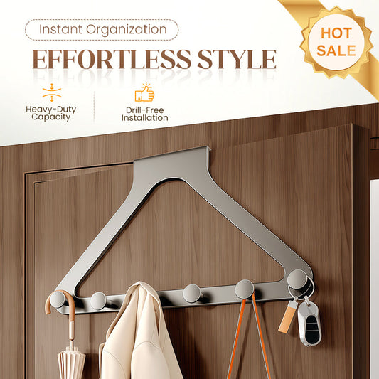 2026 MEGA-AANBIEDING!🥳💞Meer dan 50.000 verkocht!💥🚪✨ Direct extra ruimte, achter elke deur. Magisch ophangrek met 6 haken – NU 50% KORTING! 🎩🔮