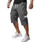 ⏳ LAATSTE DAG SOLDEN 50% KORTING!! 📢 Heren Casual Capri Cargobroek met Trekkoord