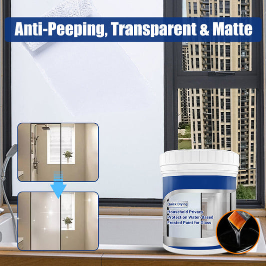 🎁 50% KORTING! 🔥 Frosted Glass Paint 2026 – Sneldrogend, waterbestendig en elegant mat effect 🌫️✨