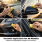 🥳 2026 HOT SALE🥳 💞 50K+ VERKOCHT!💥 🚗✨ 50% KORTING! Kunststofhersteller voor auto– Kristalcoating transformeert verweerde sierdelen naar diepzwart. Hydrofoob schild stoot regen en UV-straling af. Vette- en streepvrije afwerking. 🛡️🌧️