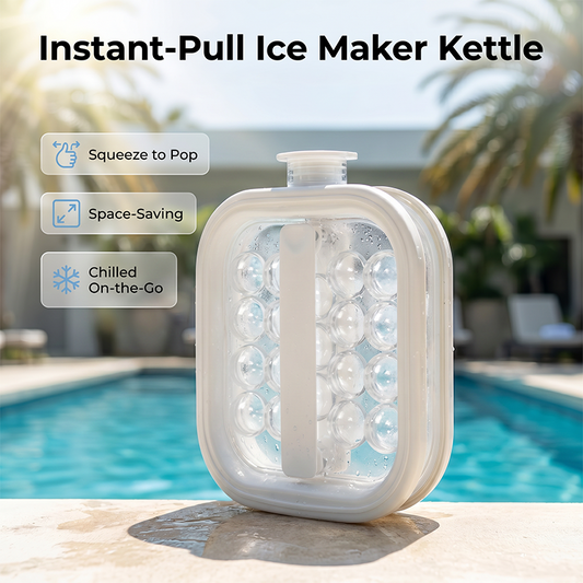 Draagbare Siliconen IJsbol Maker Ketel